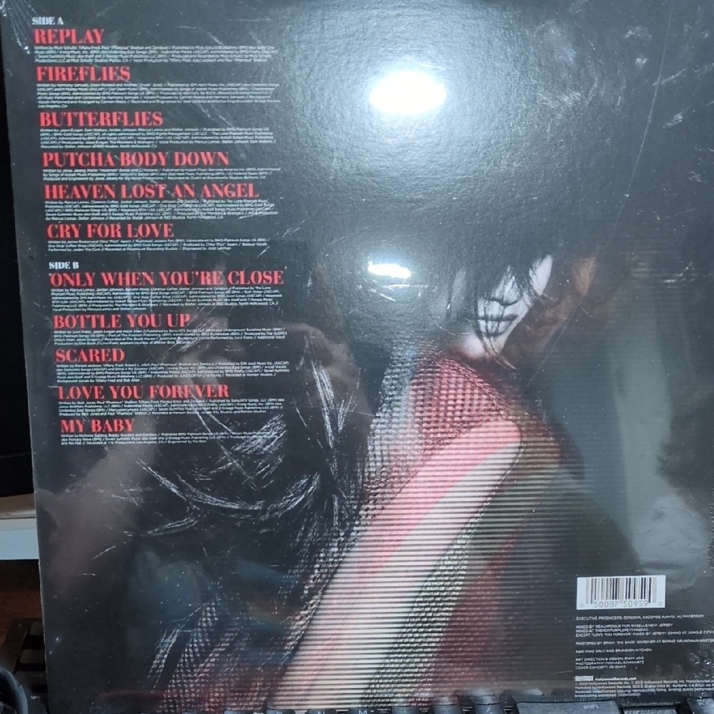 Translucent Red Vinyl Record - Picture 2 of 2